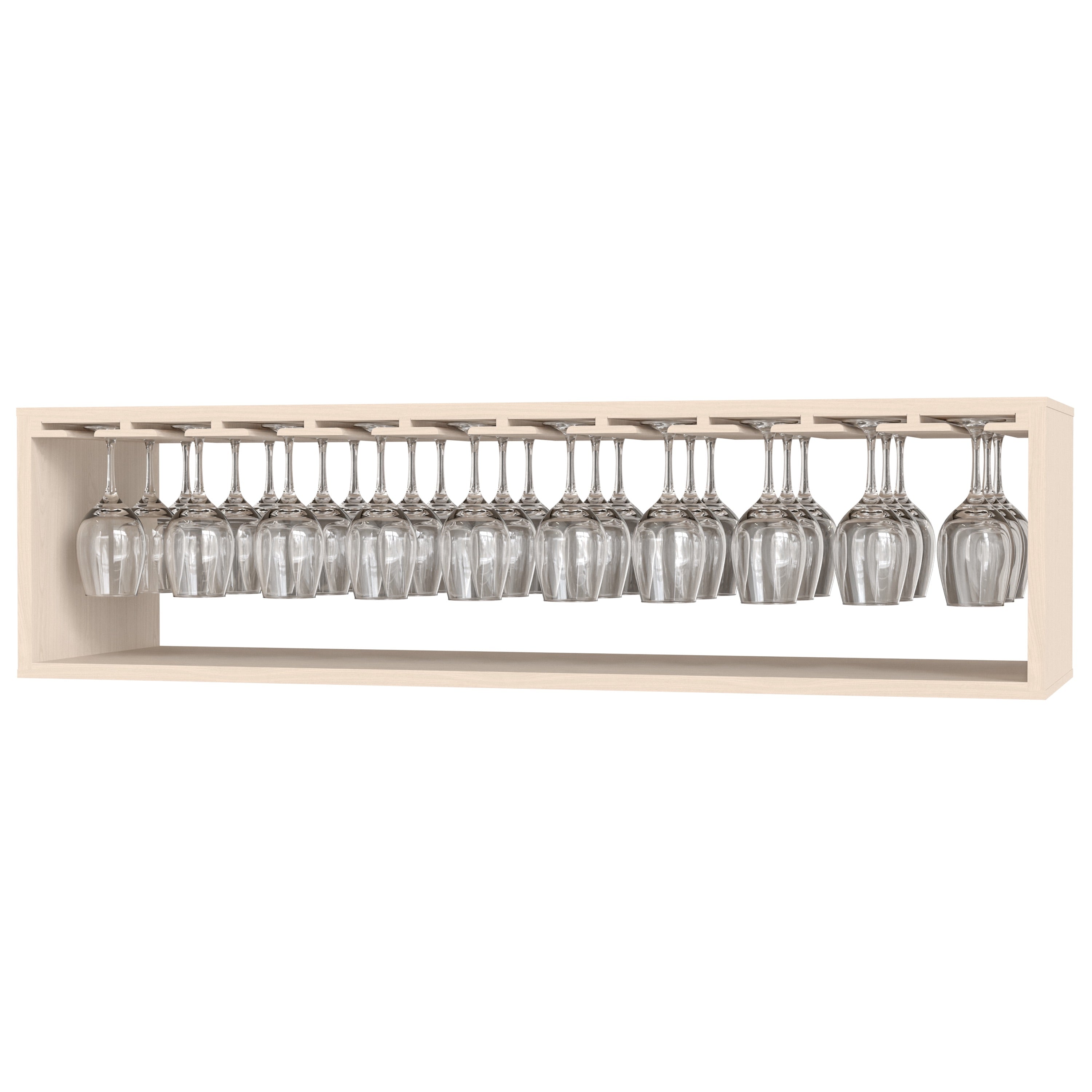 GrandCellar™ - 10 Column Full-Depth Stemware Rack  - 12