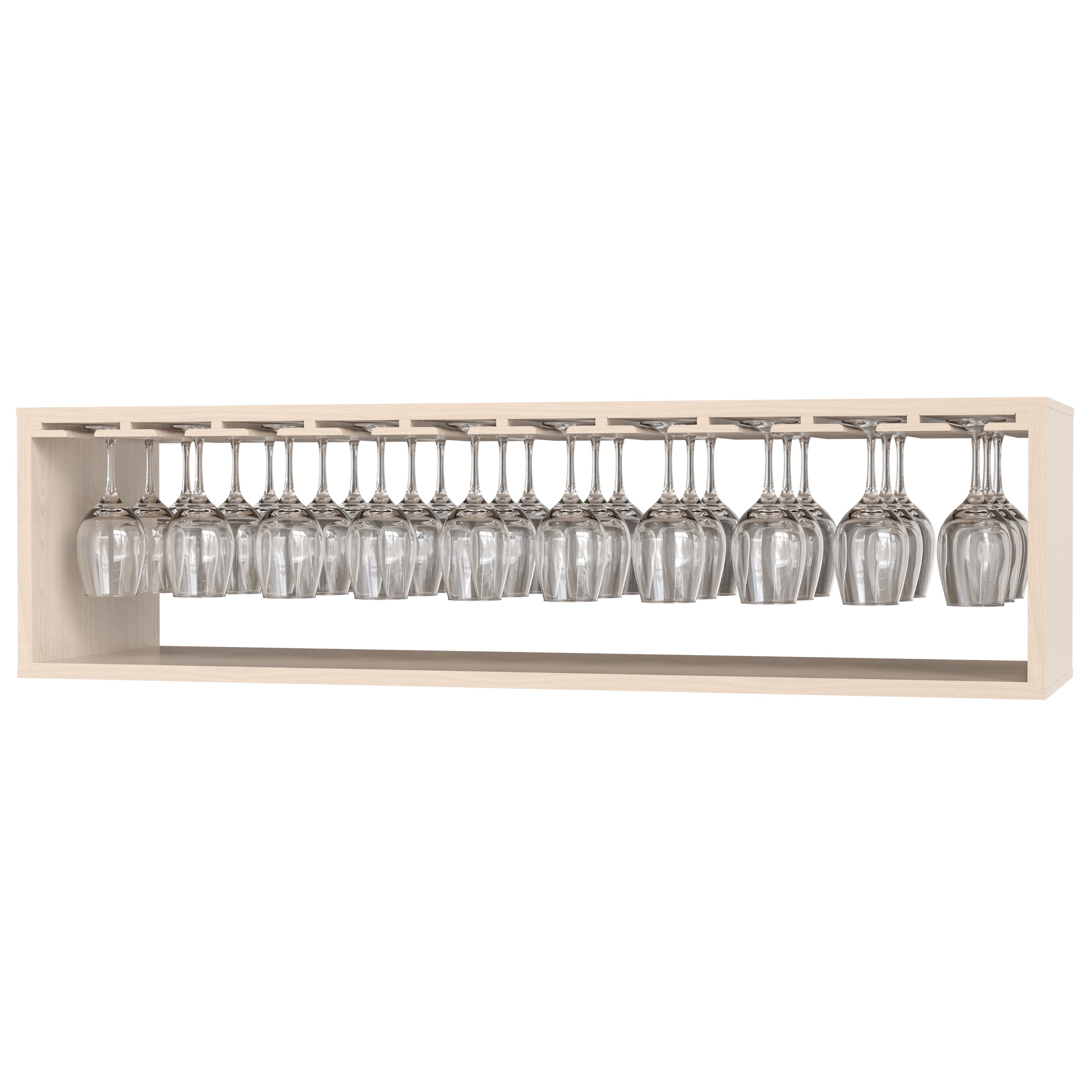GrandCellar™ - 10 Column Full-Depth Stemware Rack  - 12