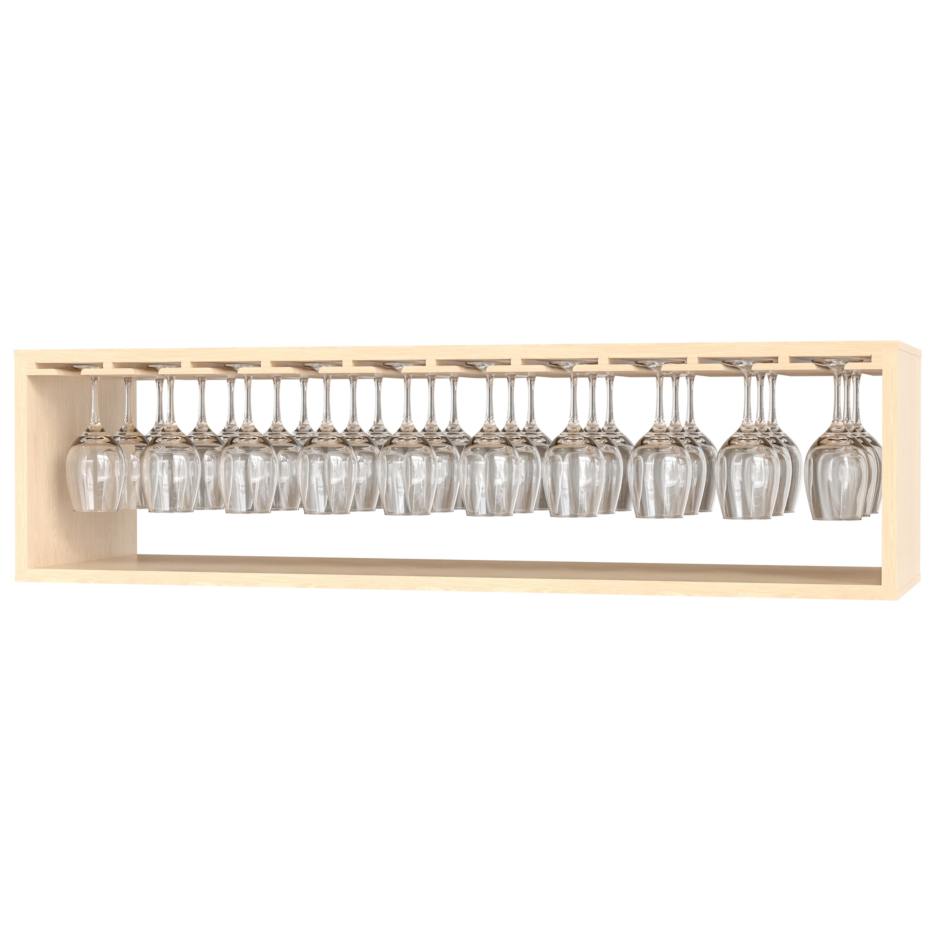 GrandCellar™ - 10 Column Full-Depth Stemware Rack  - 12