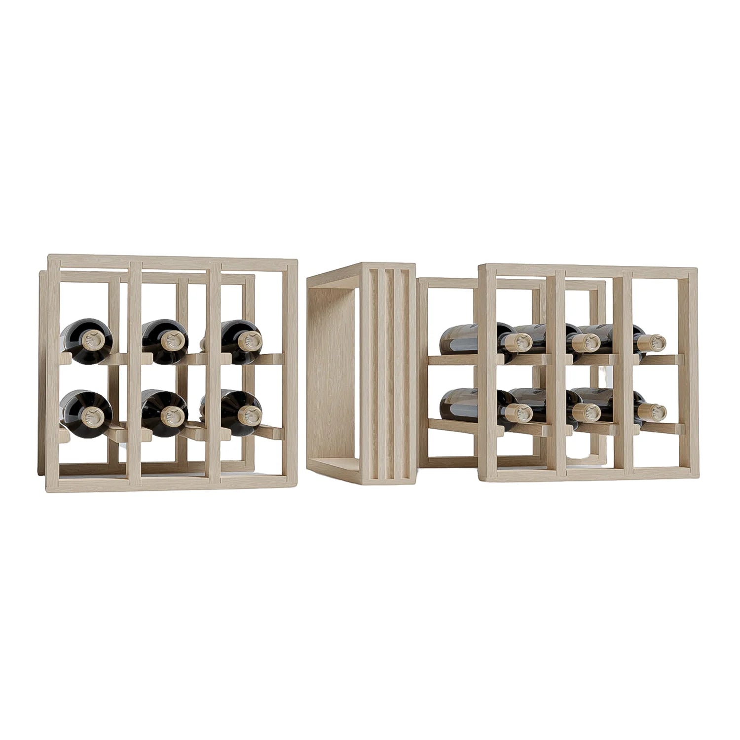 Table Colum Racks GrandCellar™ - Modern Fluted Column - 12