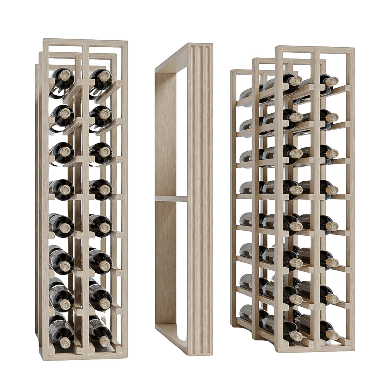 GrandCellar™ - Elegant Double Deep Fluted Column - 36