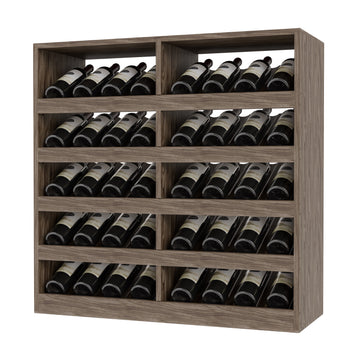 GrandCellar™ - 8 Column Full-Depth Cradle Wine Display - 36
