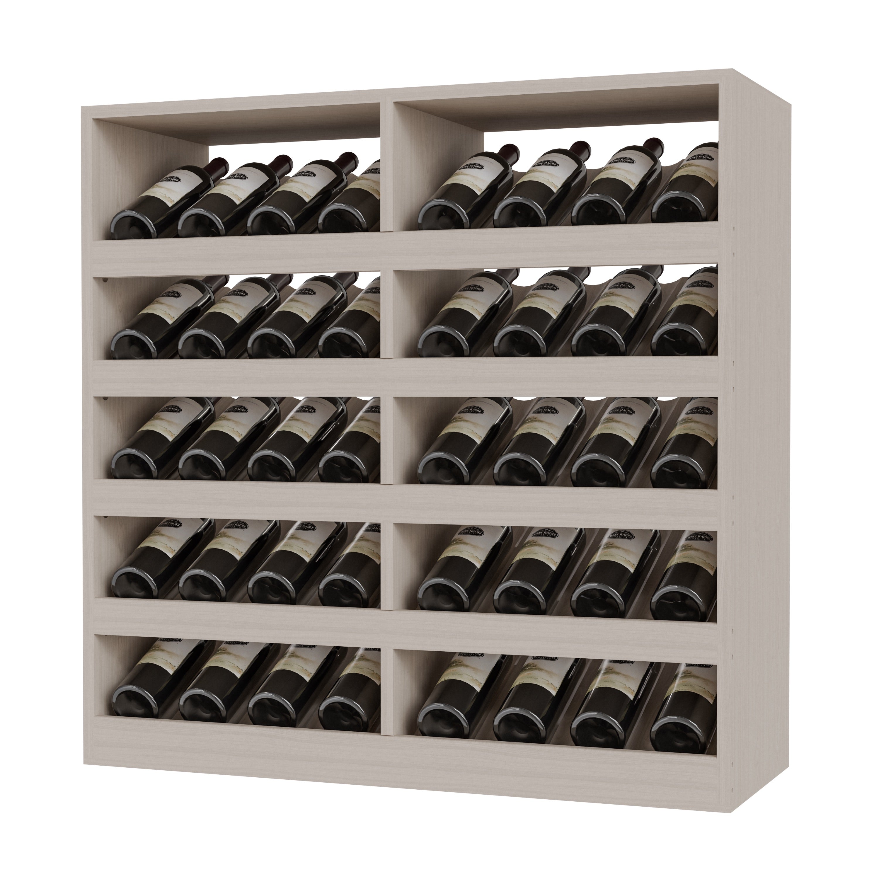 GrandCellar™ - 8 Column Full-Depth Cradle Wine Display - 36