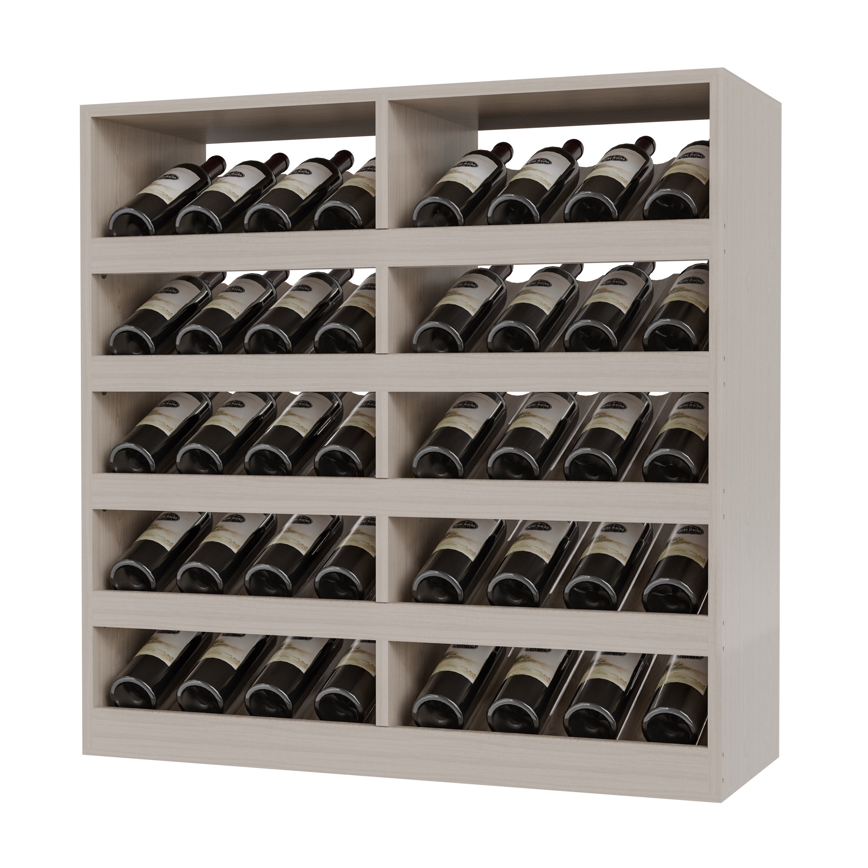 GrandCellar™ - 8 Column Full-Depth Cradle Wine Display - 36