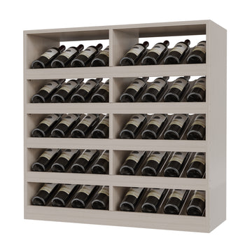 GrandCellar™ - 8 Column Full-Depth Cradle Wine Display - 36
