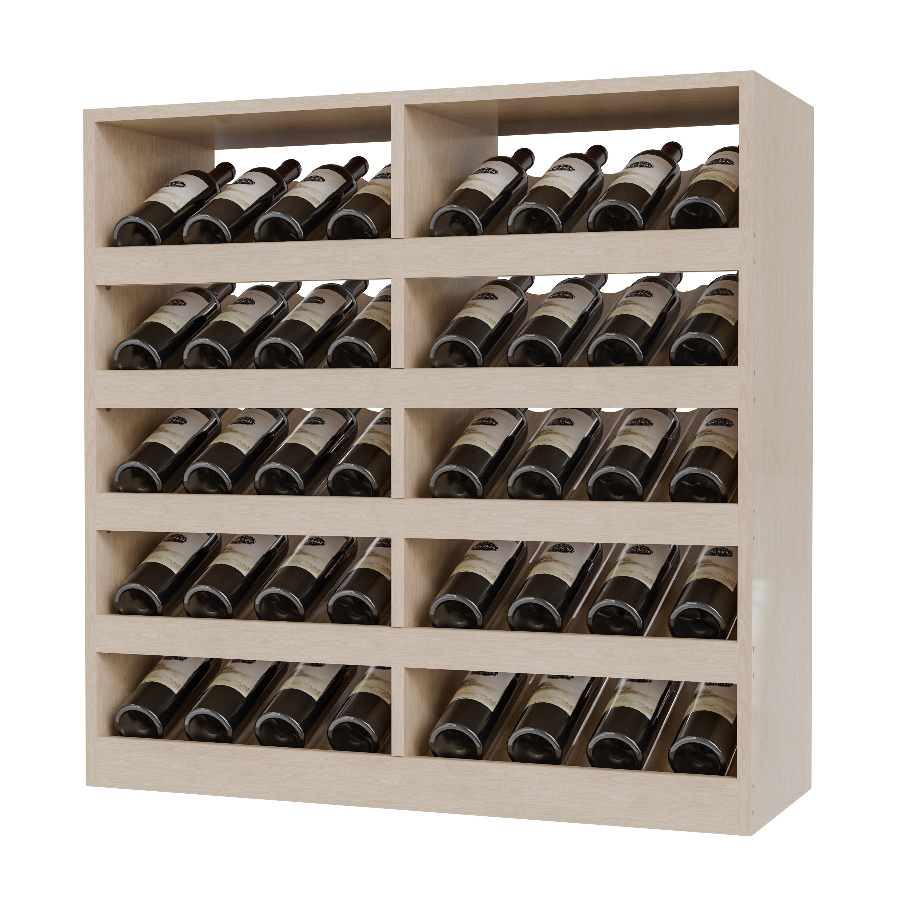 GrandCellar™ - 8 Column Full-Depth Cradle Wine Display - 36