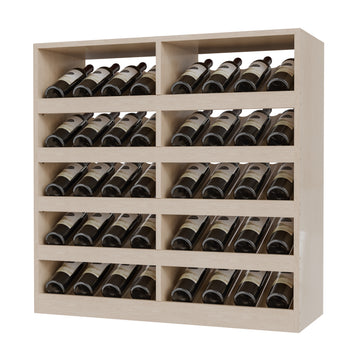 GrandCellar™ - 8 Column Full-Depth Cradle Wine Display - 36