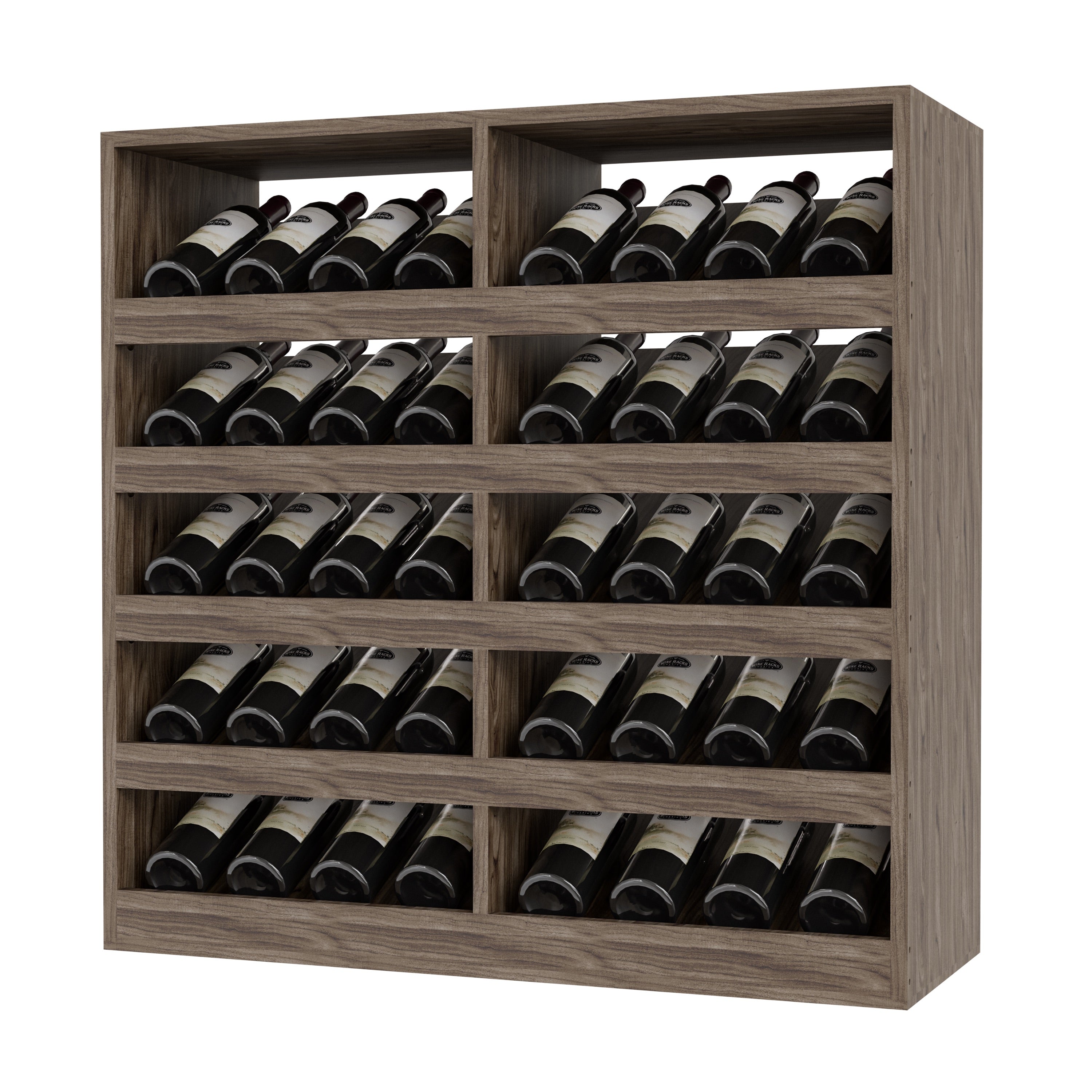 GrandCellar™ - 8 Column Full-Depth Wine Display  - 36