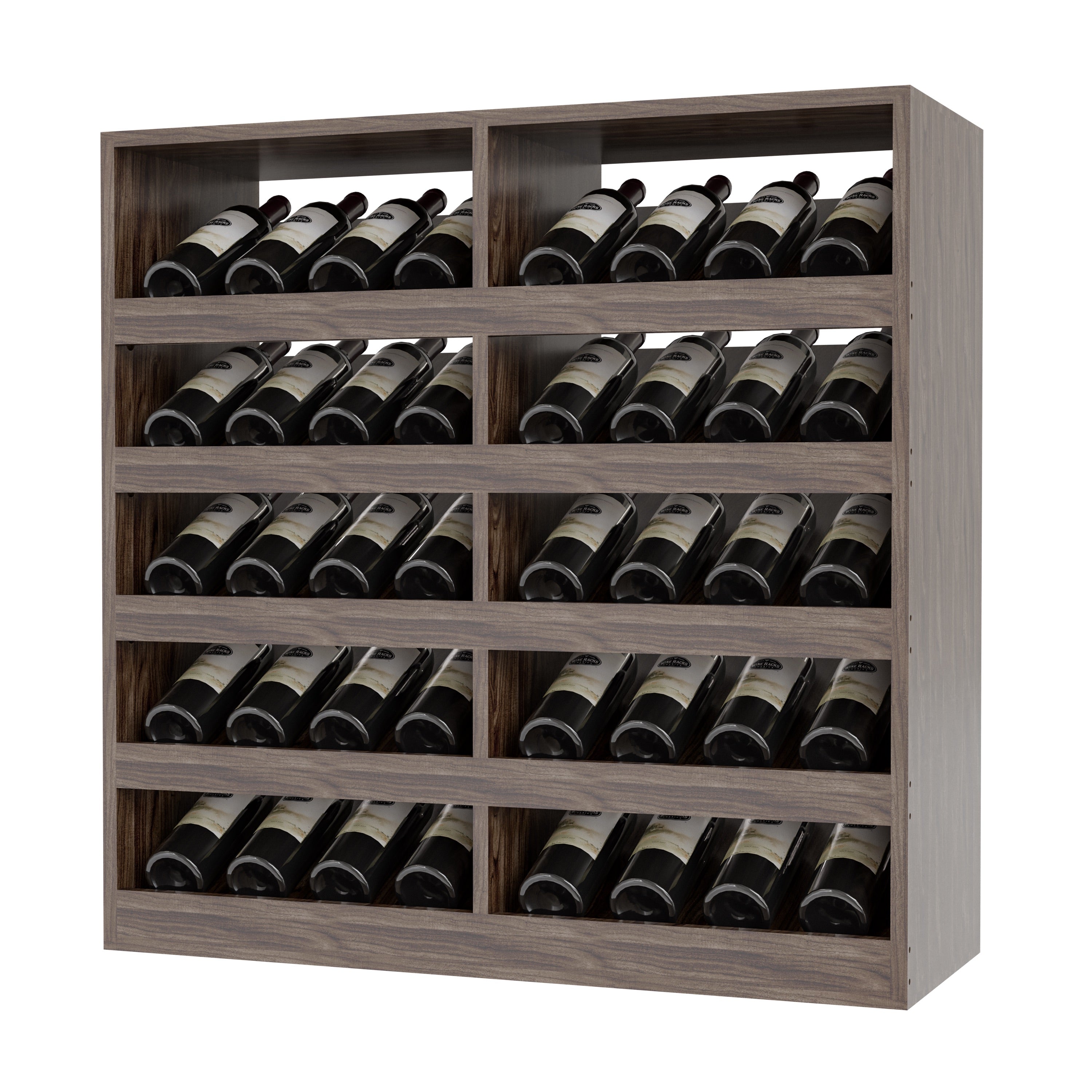 GrandCellar™ - 8 Column Full-Depth Wine Display  - 36