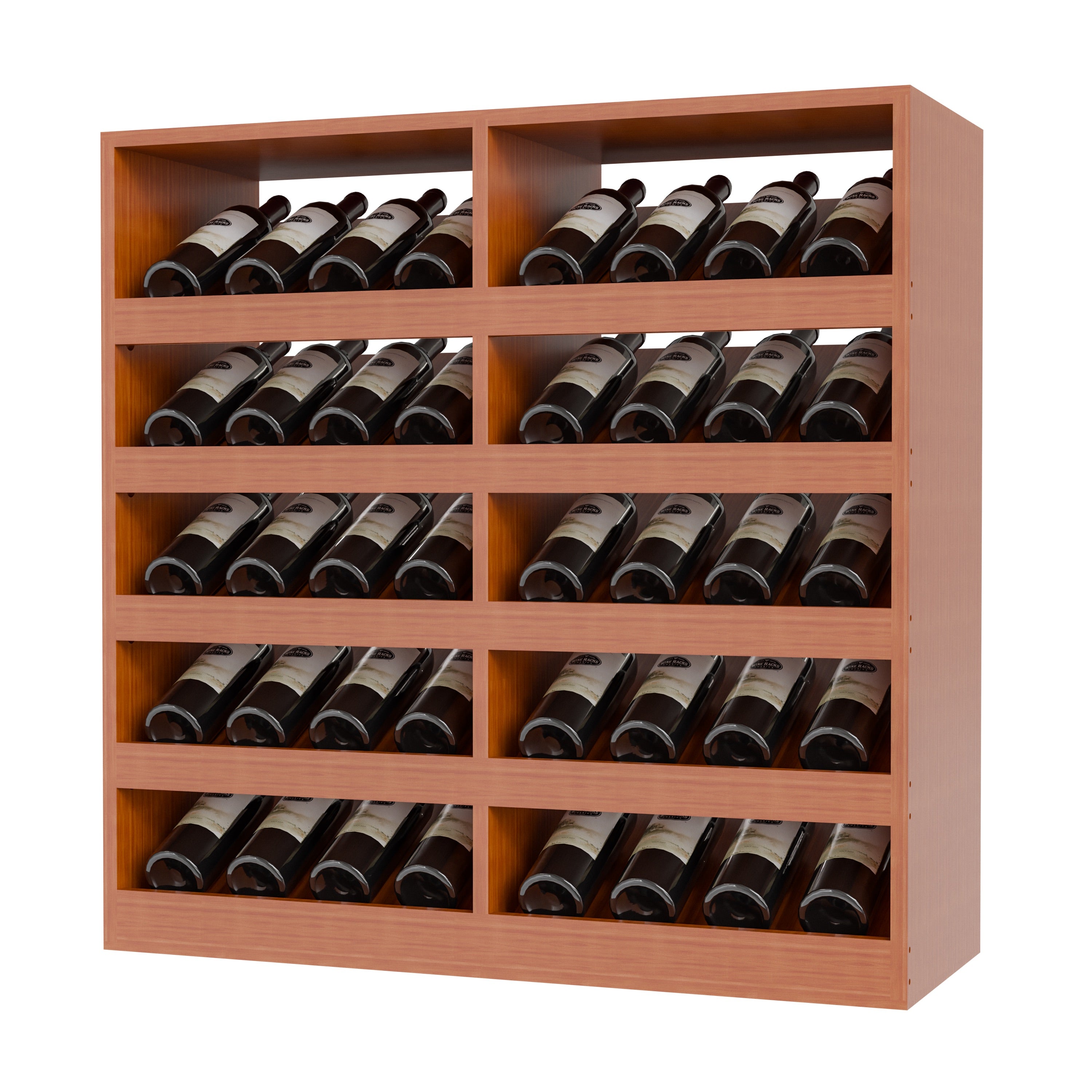 GrandCellar™ - 8 Column Full-Depth Wine Display  - 36