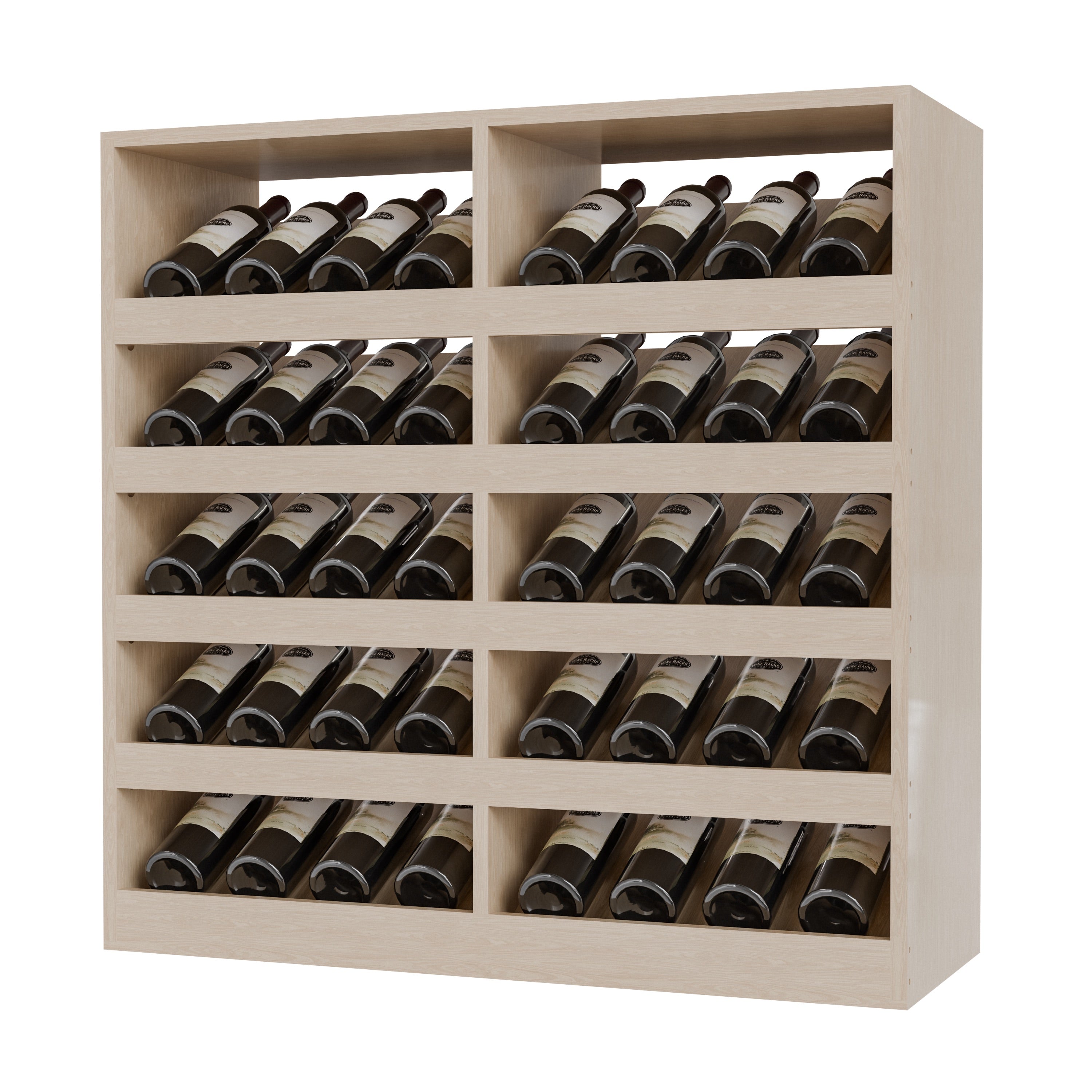 GrandCellar™ - 8 Column Full-Depth Wine Display  - 36