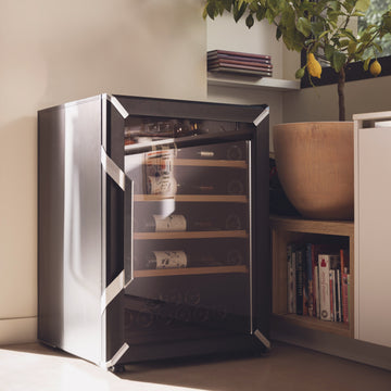 Goguette Small Single Zone Wine Fridge – Black | 50+ Bottle Capacity