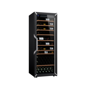 Goguette Large Single Zone Wine Fridge – Black | 150+ Bottle Capacity