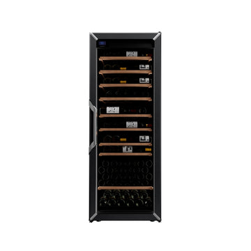 Goguette Large Single Zone Wine Fridge – Black | 150+ Bottle Capacity