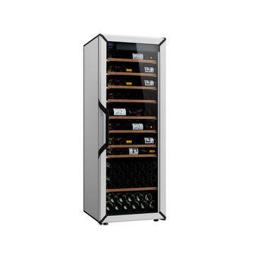 Goguette Large Single Zone Wine Fridge – White | 150+ Bottle Capacity