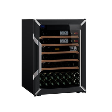 Goguette Small Single Zone Wine Fridge – Black | 50+ Bottle Capacity