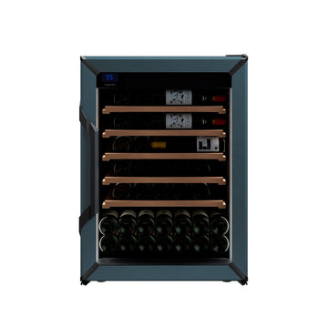Goguette Small Single Zone Wine Fridge – Slate Blue| 50+ Bottle Capacity