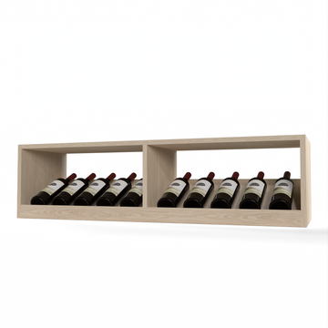 GrandCellar™ - 10 Column Full-Depth Elevated Display Row - 12