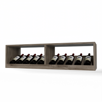 GrandCellar™ - 10 Column Full-Depth Elevated Display Row - 12