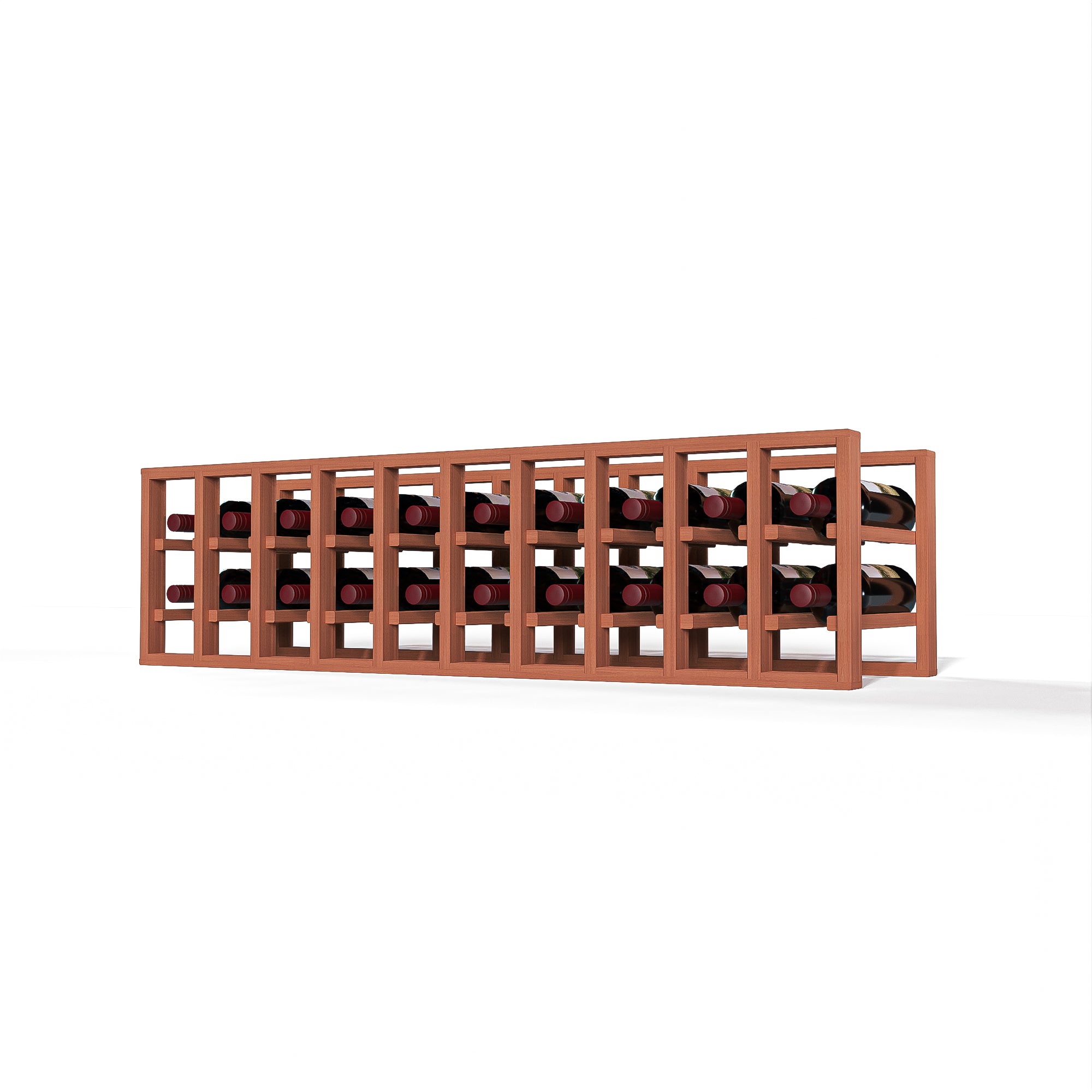 GrandCellar™ - 10 Column Full-Depth Standard Wine Rack - 12