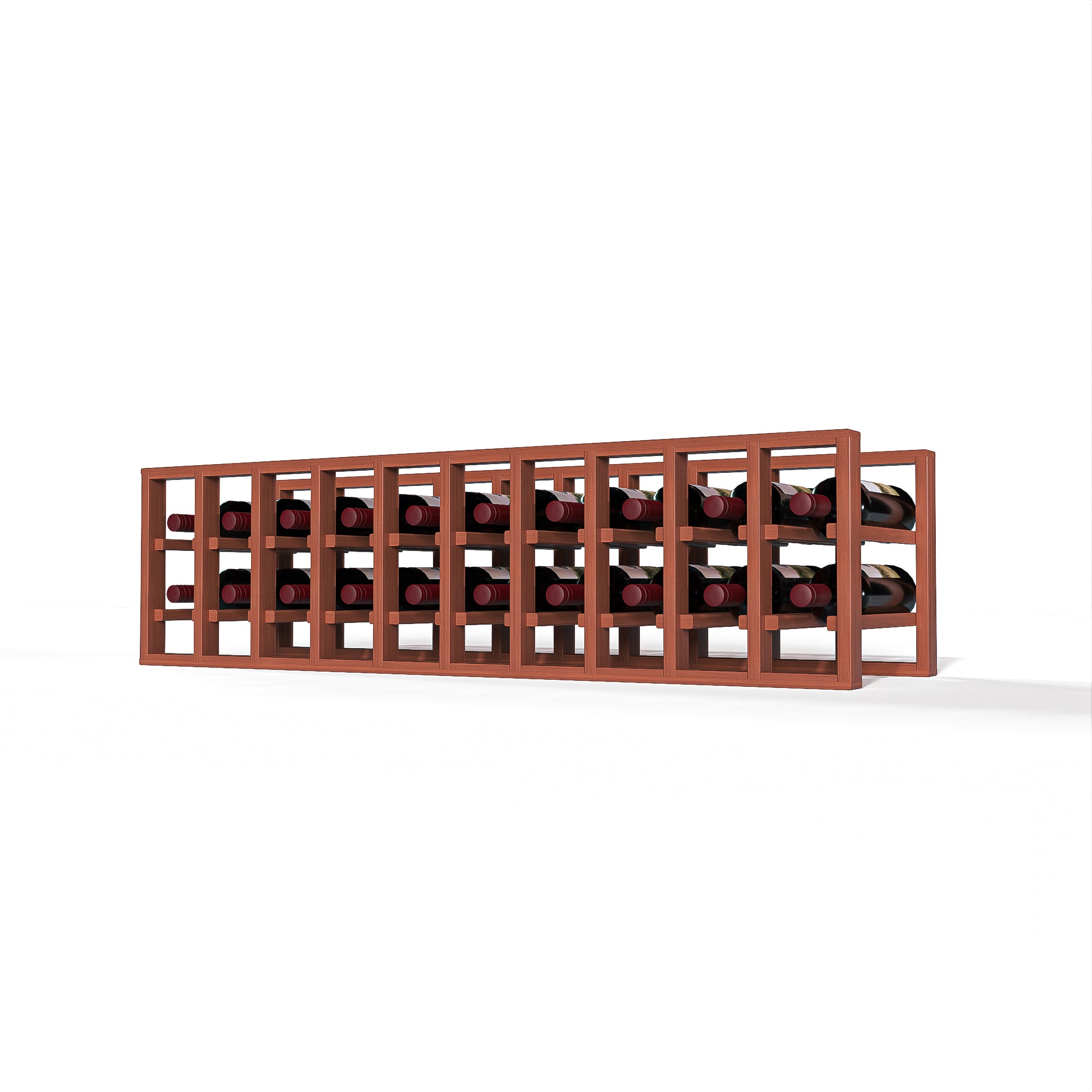 GrandCellar™ - 10 Column Full-Depth Standard Wine Rack - 12