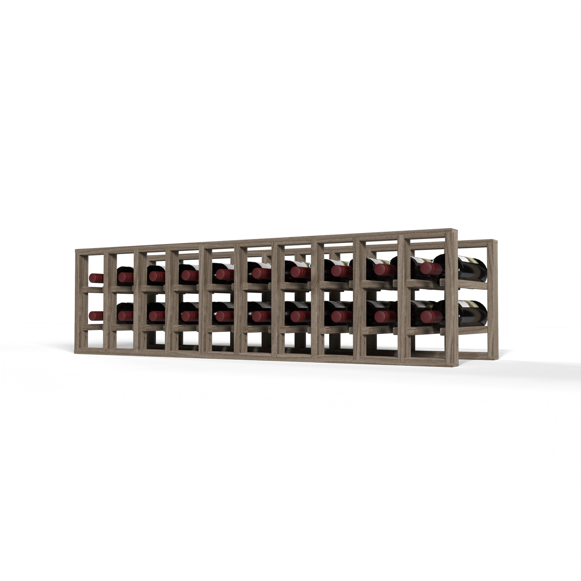 GrandCellar™ - 10 Column Full-Depth Standard Wine Rack - 12