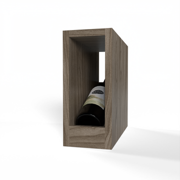 GrandCellar™ - 1 Column Full-Depth Elevated Cradle Display Row - 12