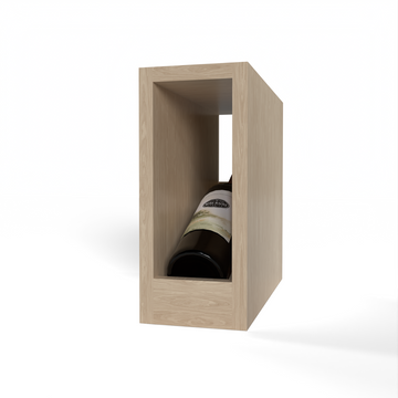 GrandCellar™ - 1 Column Full-Depth Elevated Cradle Display Row - 12