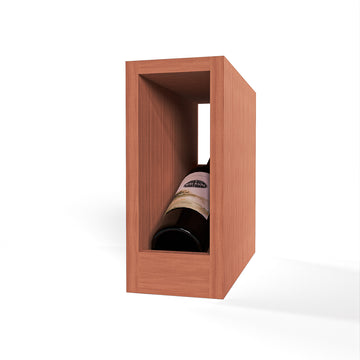 GrandCellar™ - 1 Column Full-Depth Elevated Cradle Display Row - 12