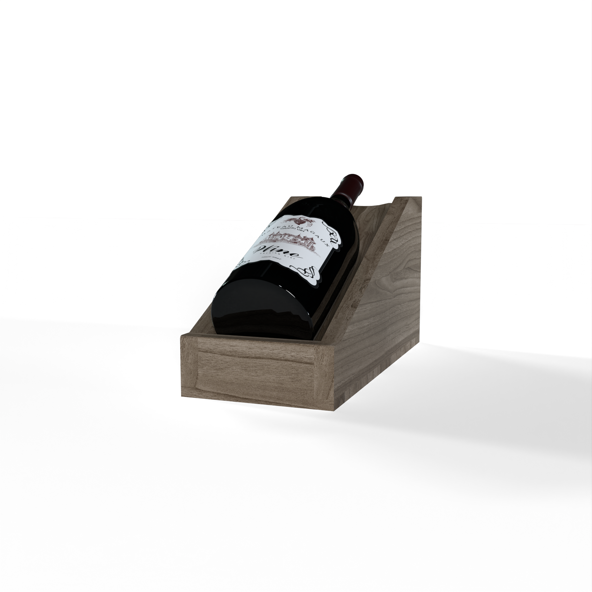 GrandCellar™ - 1 Column Full-Depth Magnum Cradle Display Top - 7