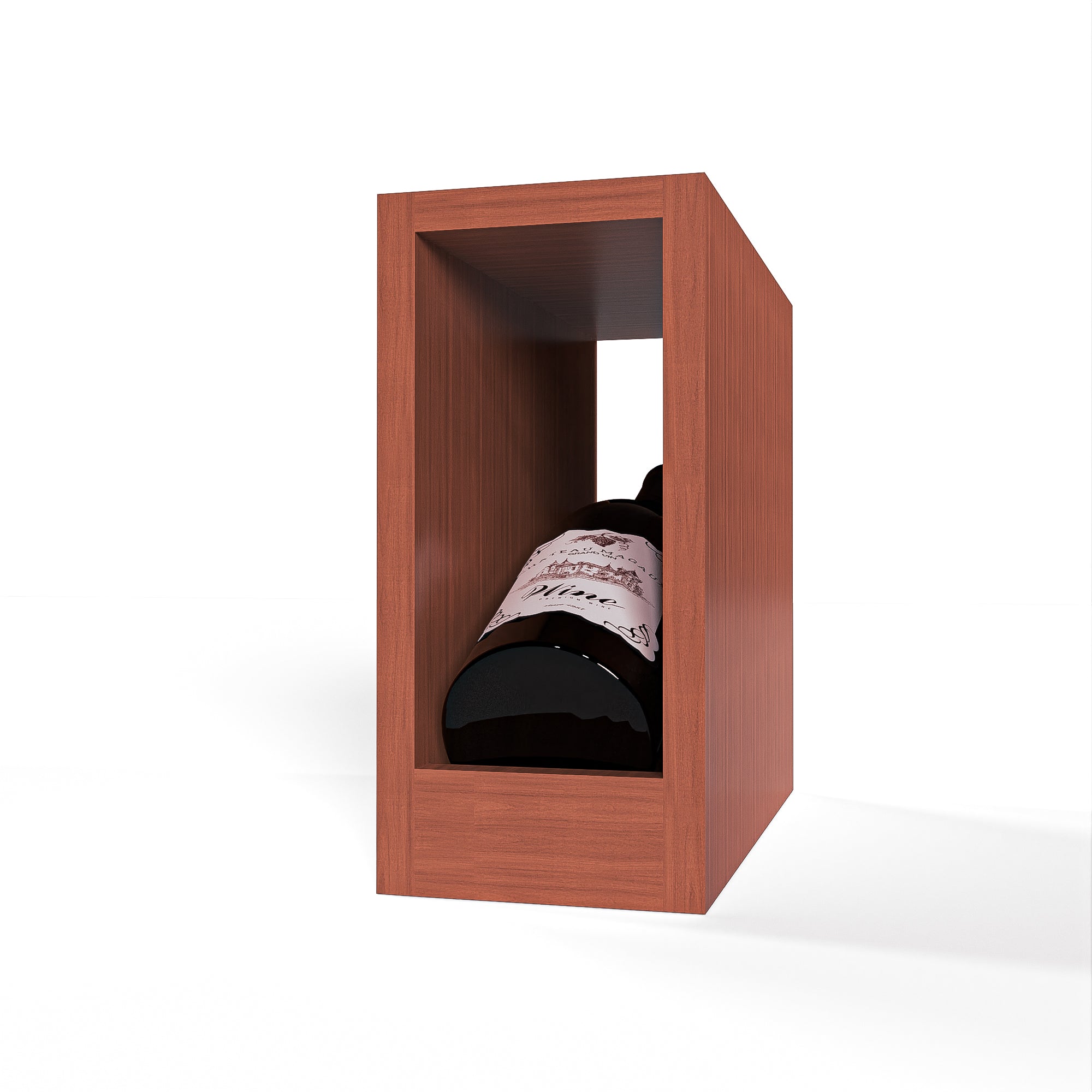 GrandCellar™ - 1 Column  Full-Depth Magnum Elevated Cradle Display Row - 12