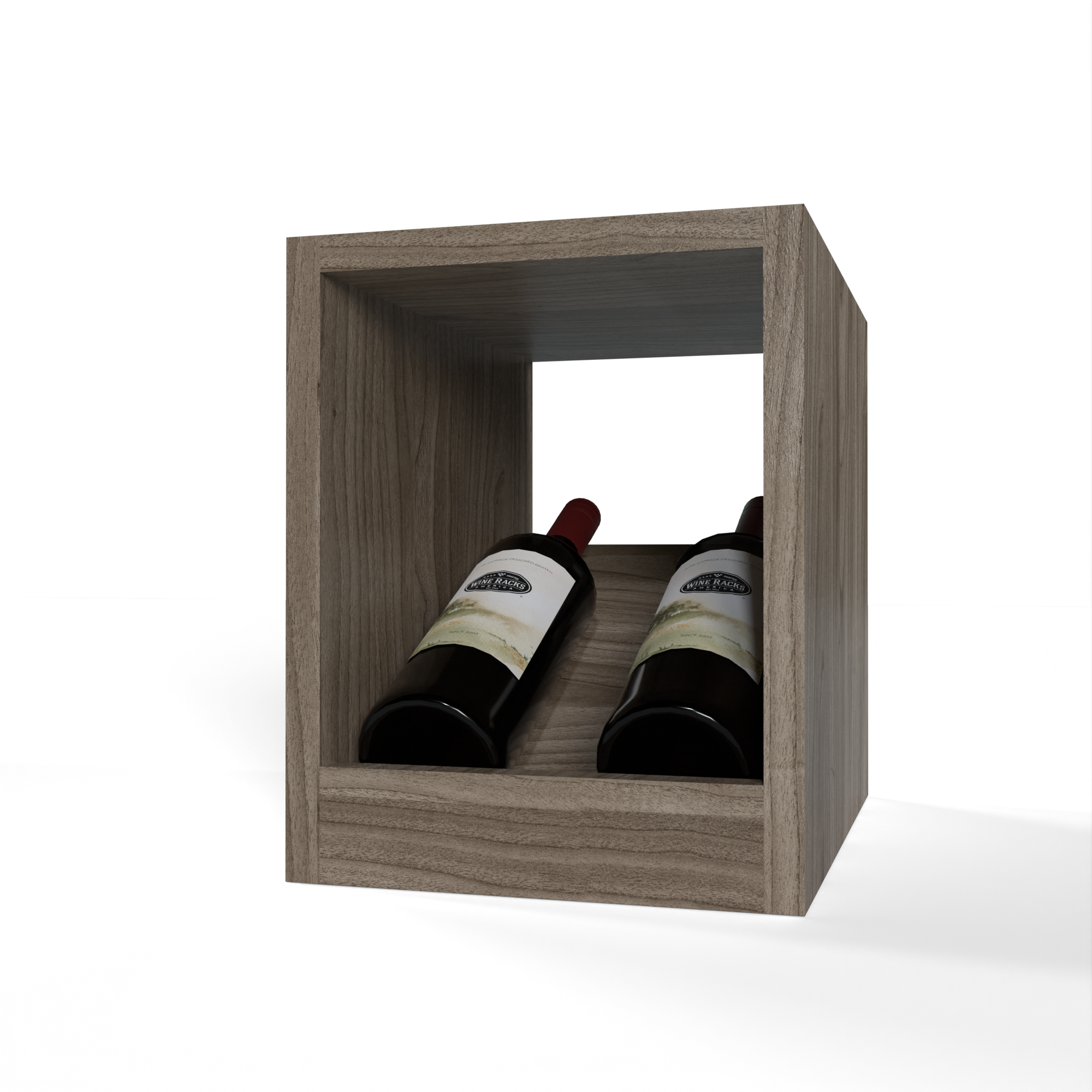 GrandCellar™ - 2 Column Full-Depth Elevated Display Row - 12