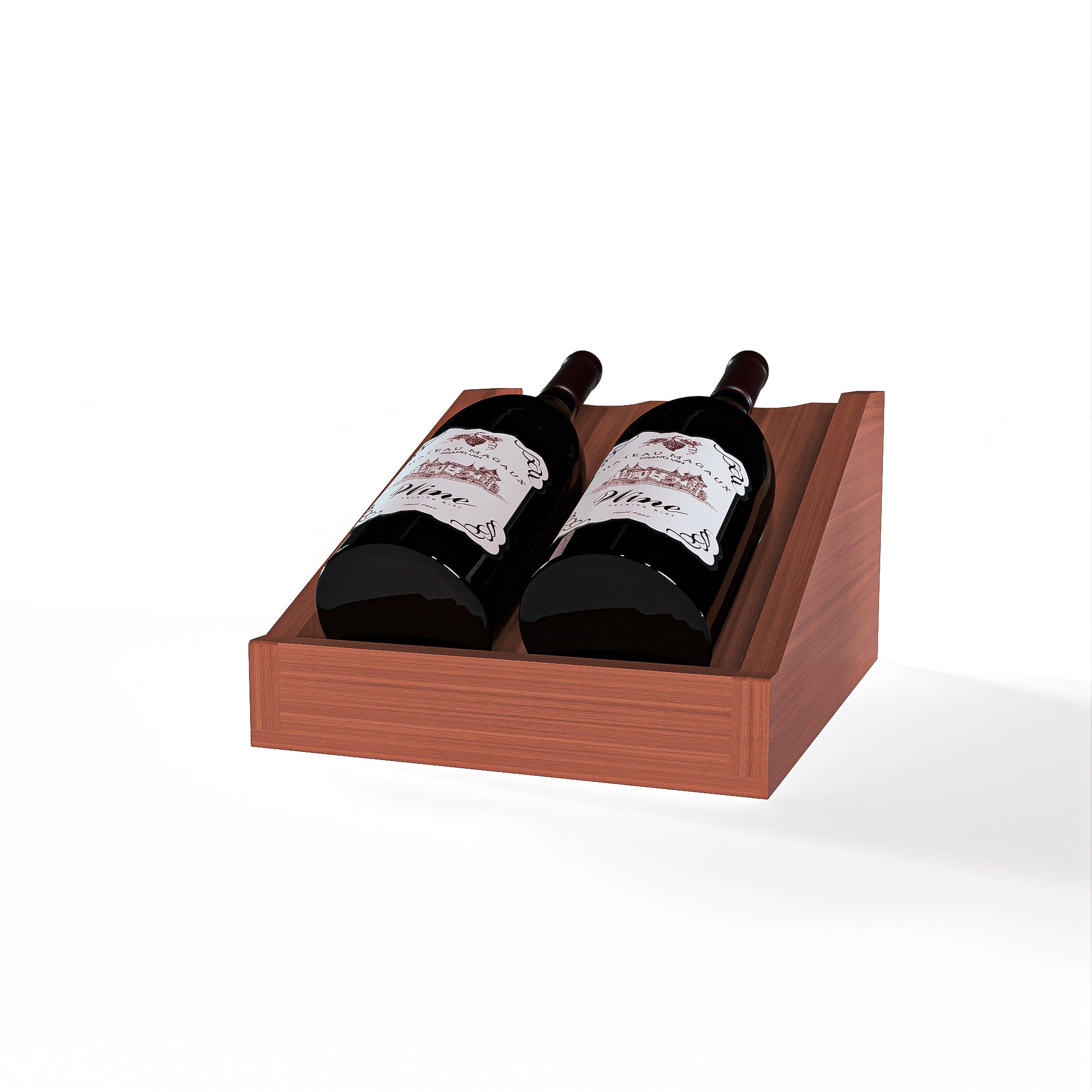 GrandCellar™ - 2 Column Full-Depth Magnum Cradle Display Top - 7