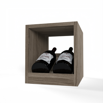 GrandCellar™ - 2 Column Full-Depth Magnum Elevated Display Row - 12