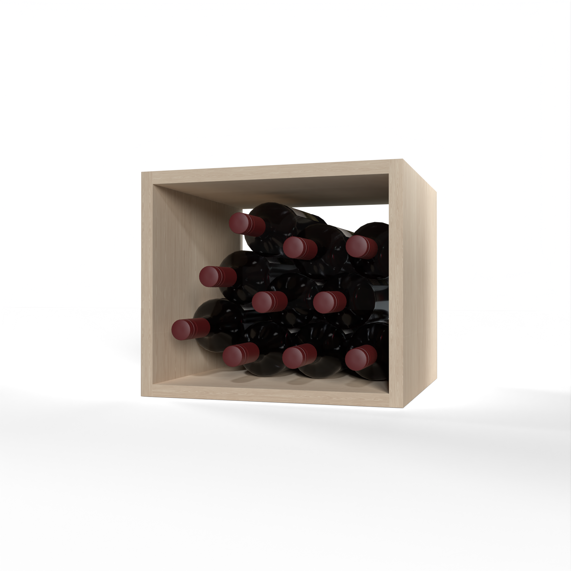 GrandCellar™ - 3 Column Full-Depth Bulk Wine Bin - 12