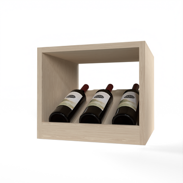 GrandCellar™ - 3 Column Full-Depth Elevated Cradle Display Row - 12