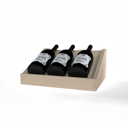 GrandCellar - 3 Column Full-Depth Magnum Cradle Display Top