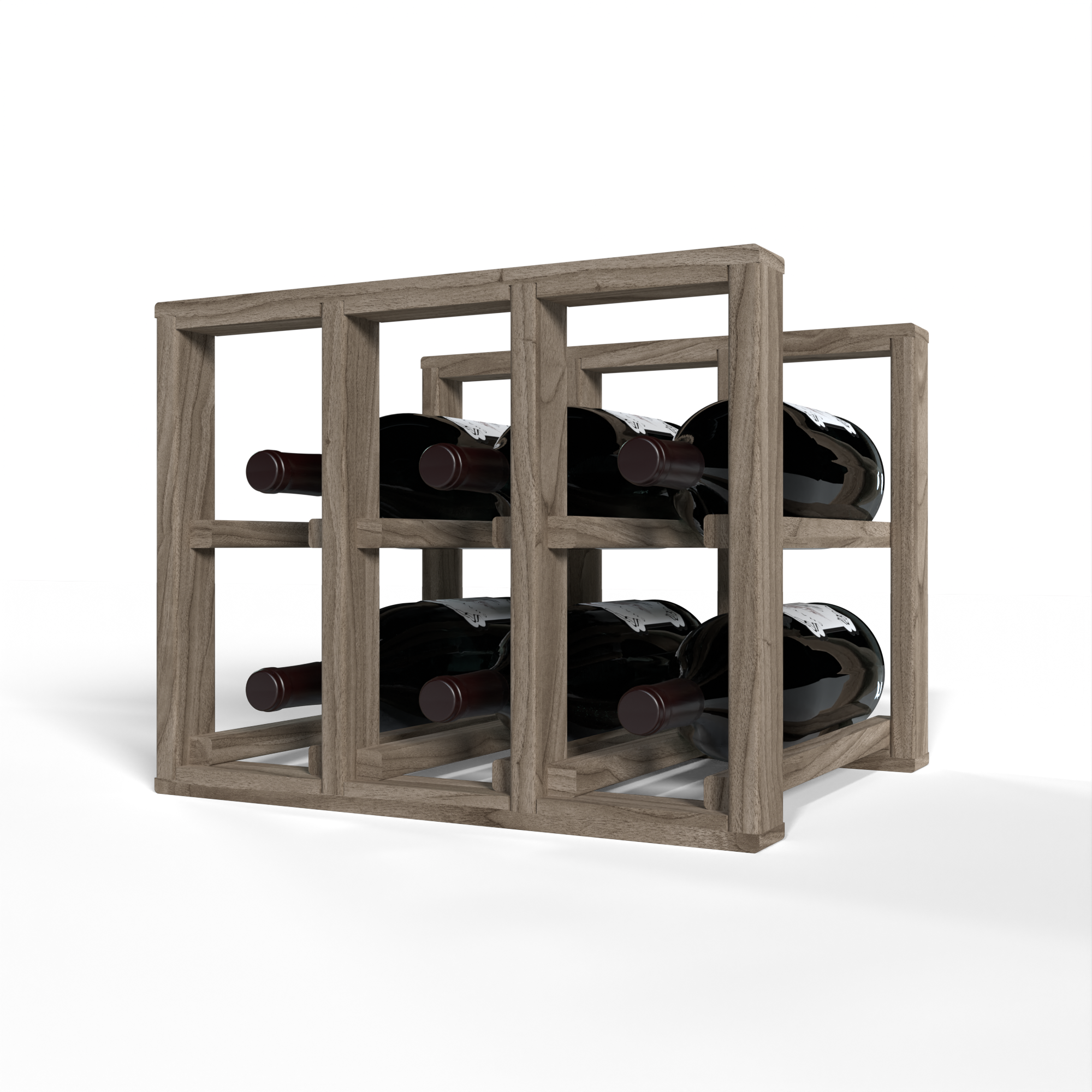 GrandCellar™ - 3 Column Standard Magnum Wine Rack - 12