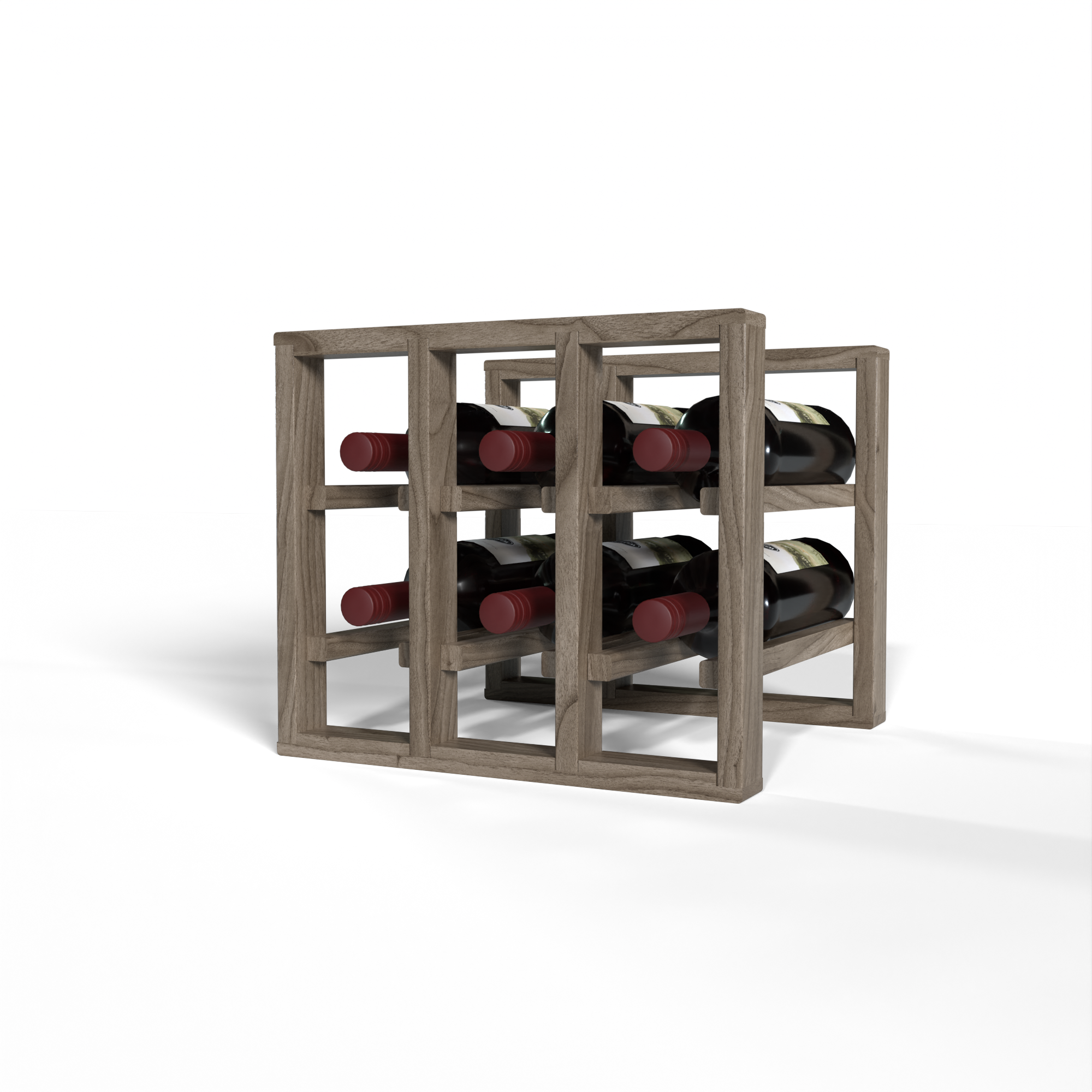 GrandCellar™ - 3 Column Full-Depth Standard Wine Rack - 12