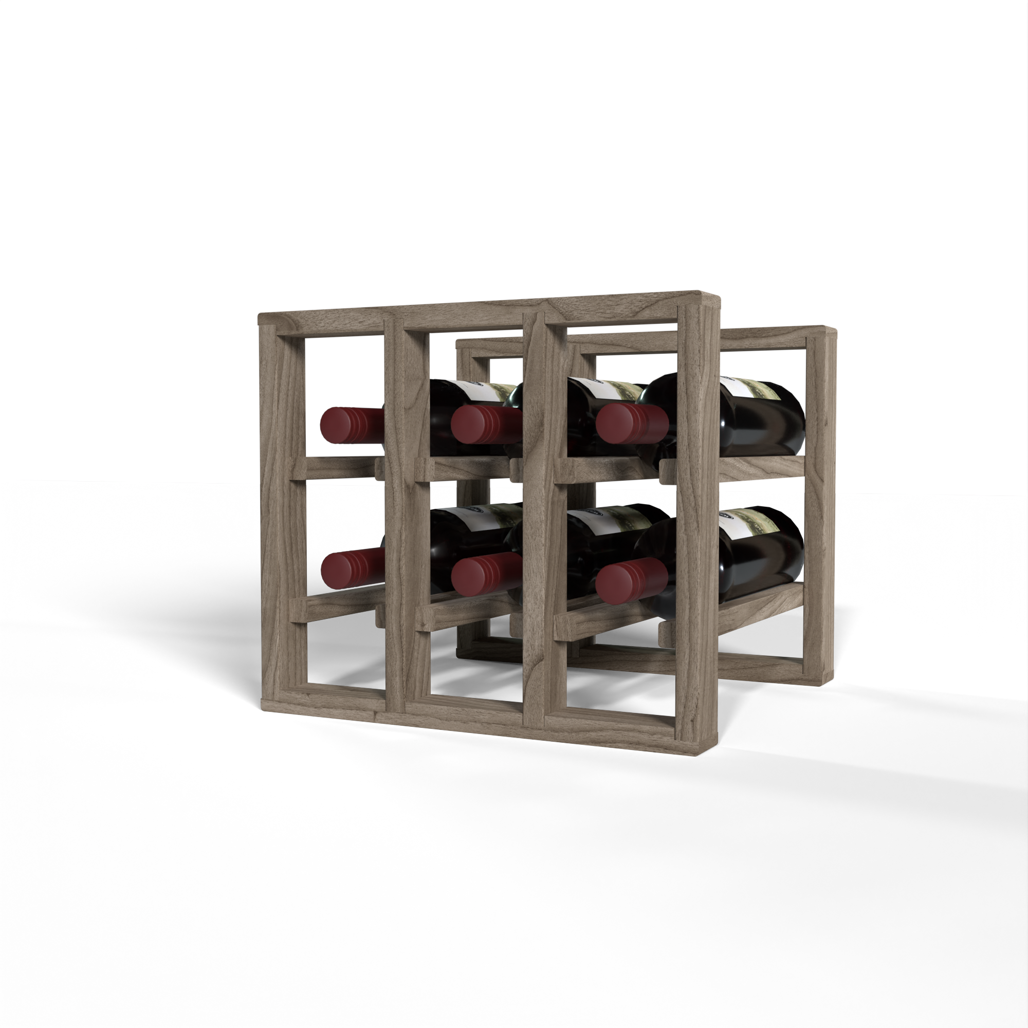GrandCellar™ - 3 Column Full-Depth Standard Wine Rack - 12