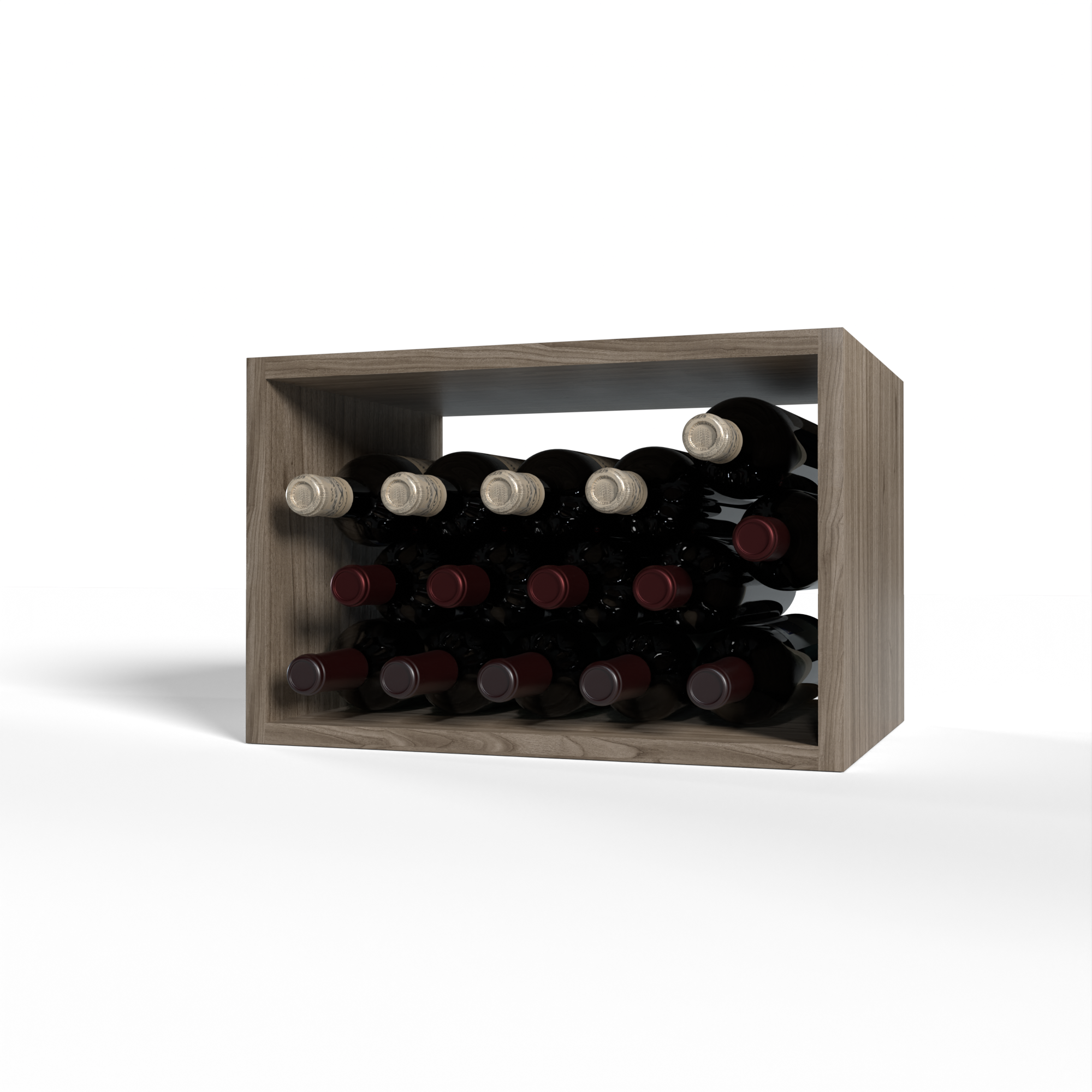 GrandCellar™ - 4 Column Full-Depth Bulk Wine Bin - 12