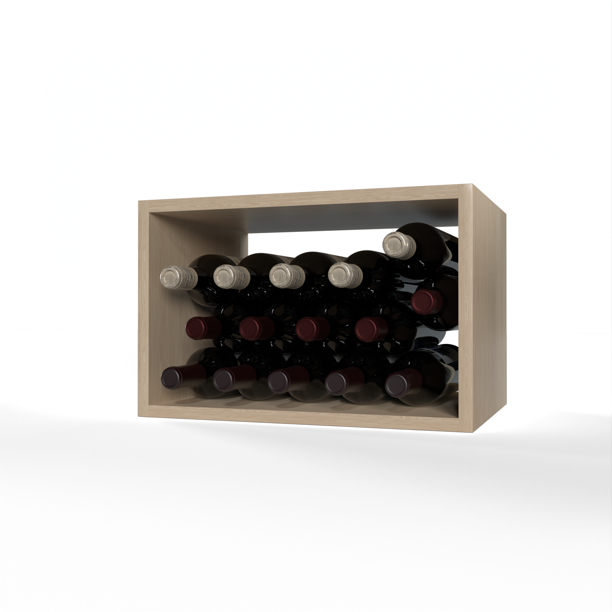 GrandCellar™ - 4 Column Full-Depth Bulk Wine Bin - 12