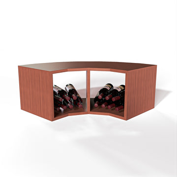 GrandCellar™ - 4 Column Full-Depth Corner Wine Bin - 12