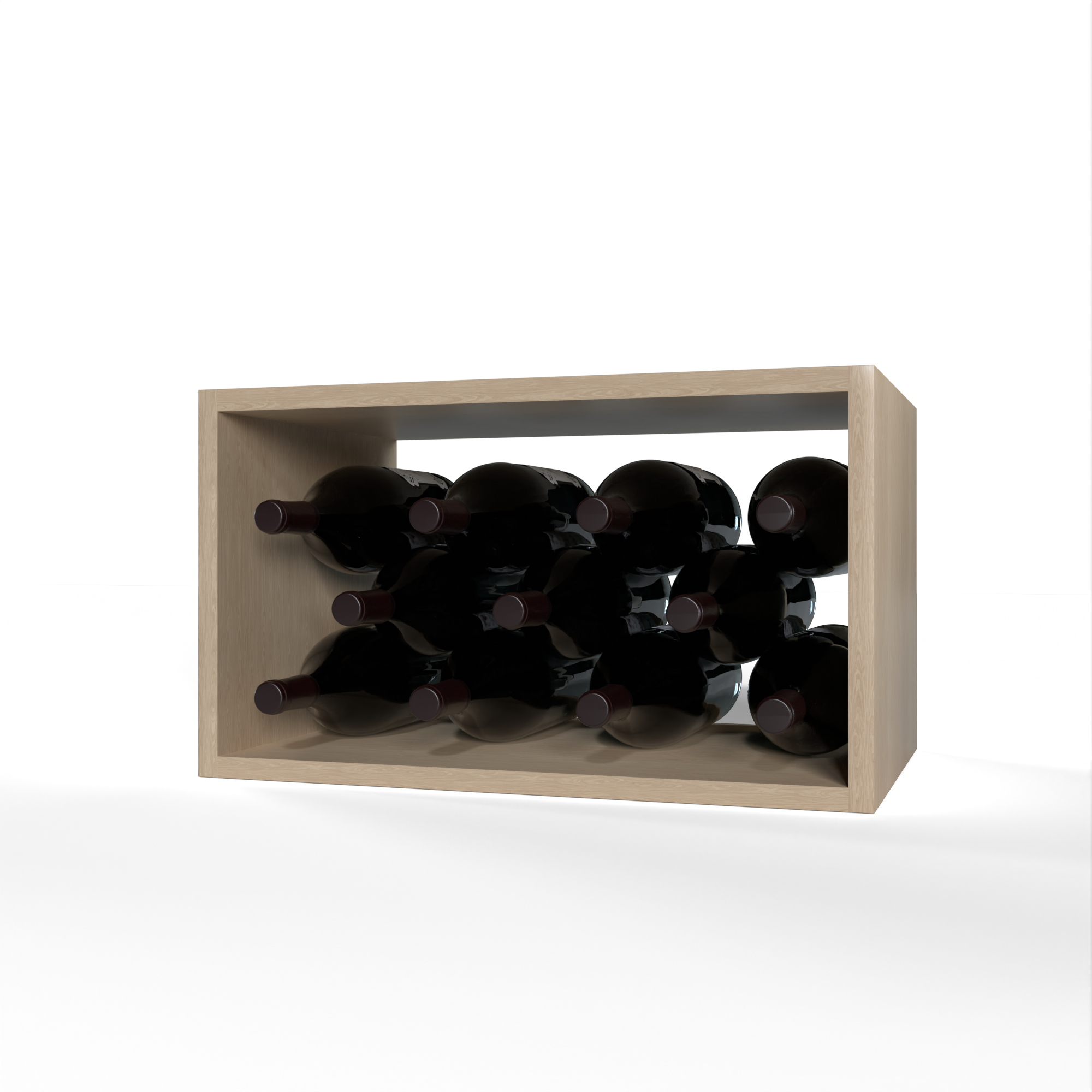 GrandCellar™ - 4 Column Full-Depth Magnum Bulk Wine Bin - 12