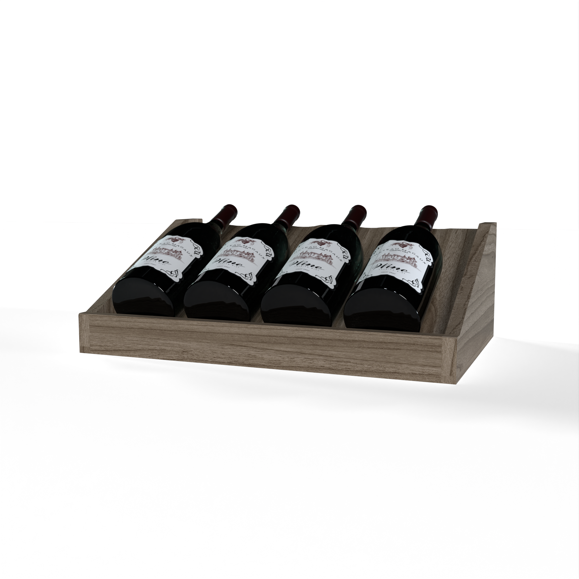GrandCellar™ - 4 Column Full-Depth Magnum Cradle Display Top - 7