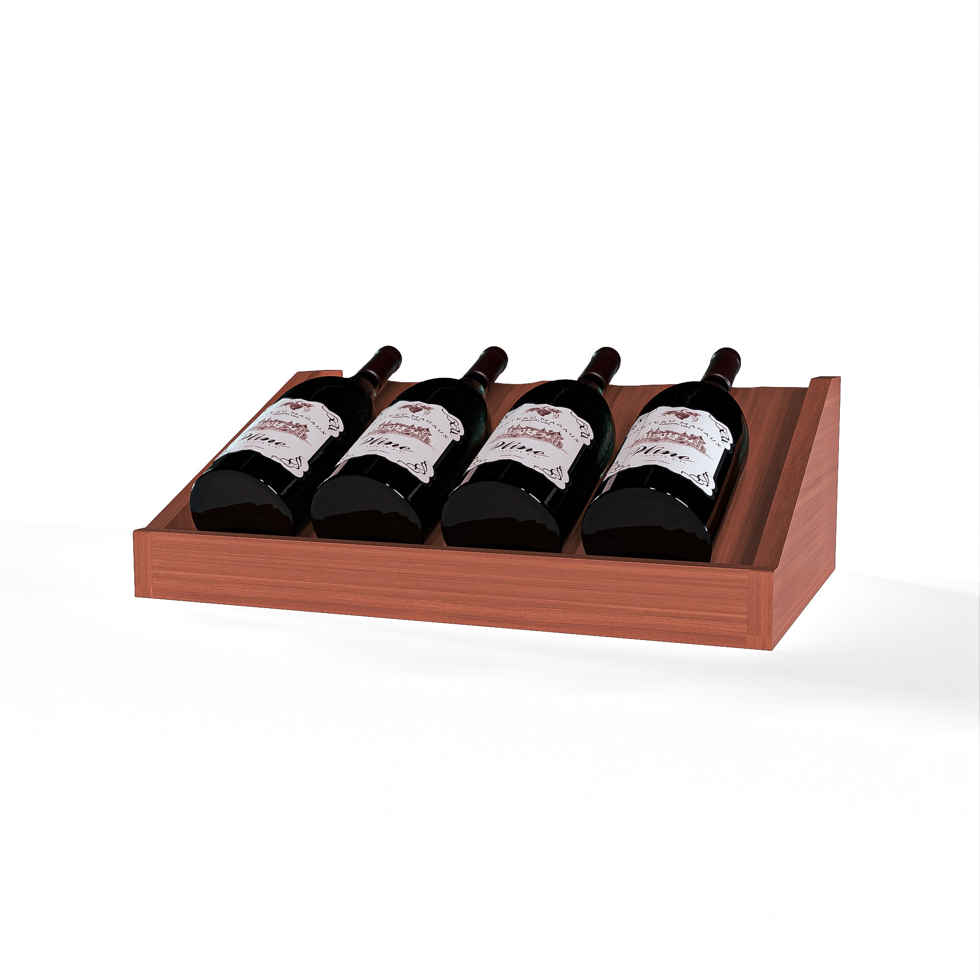 GrandCellar™ - 4 Column Full-Depth Magnum Cradle Display Top - 7