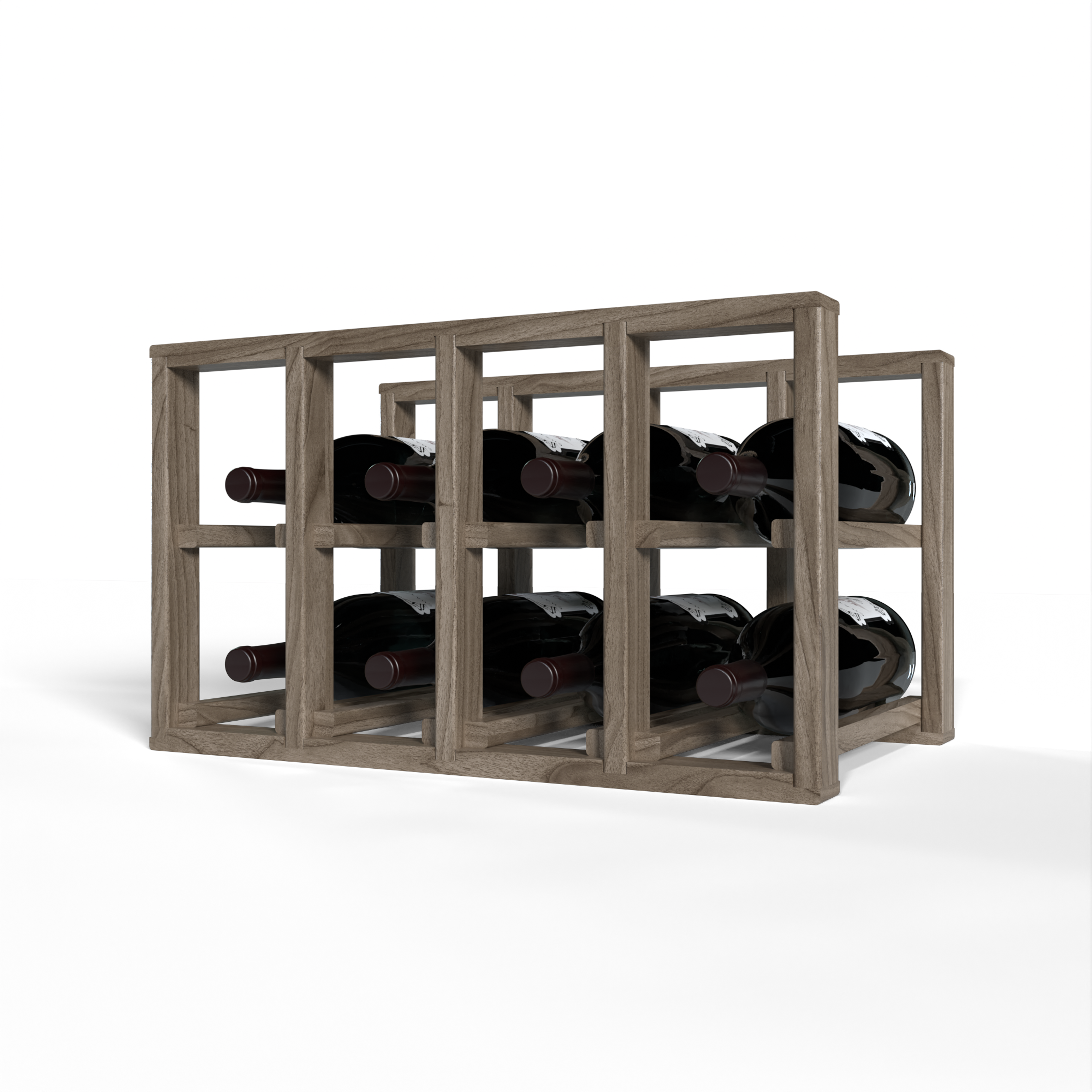 GrandCellar™ - 4 Colum Standard Magnum Wine Rack - 12