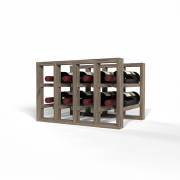 GrandCellar™ - 4 Column Full-Depth Standard Wine Rack - 12