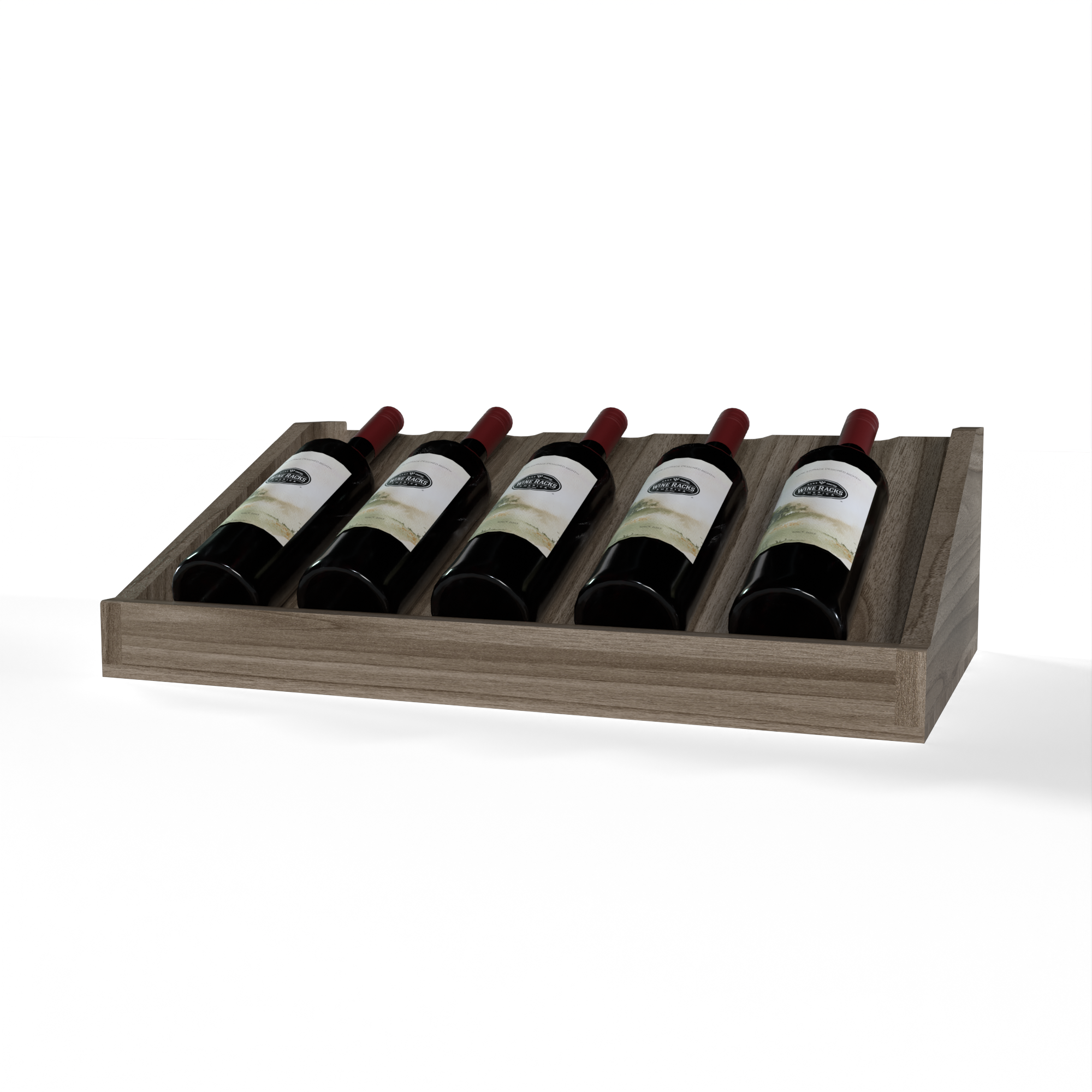 GrandCellar™ - 5 Column Full-Depth Cradle Display Top - 7