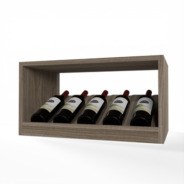 GrandCellar™ - 5 Column Full-Depth Elevated Cradle Display Row - 12